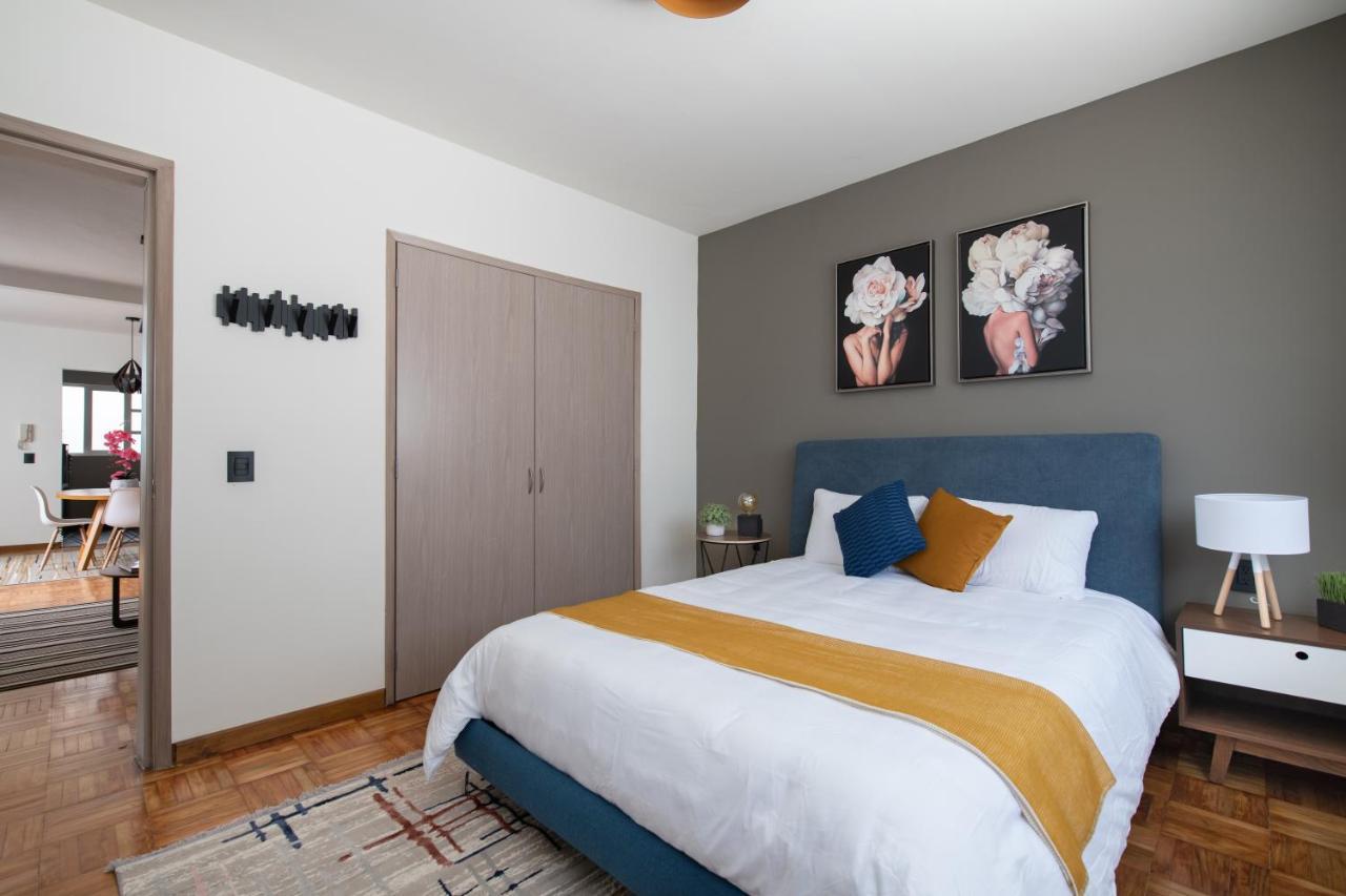 D.4 Acogedor Departamento En La Iconica Roma Norte مدينة مكسيكو المظهر الخارجي الصورة